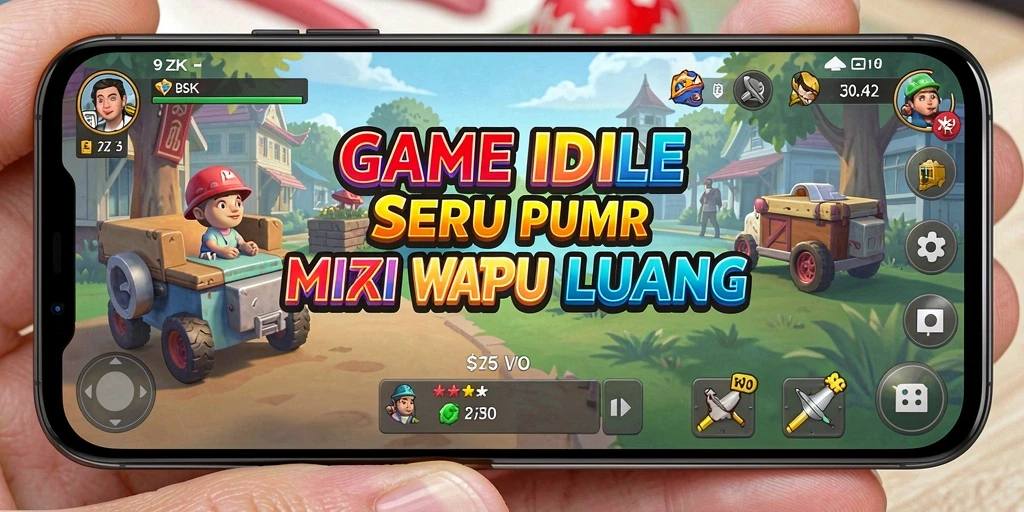 Tangkapan layar yang menggambarkan gameplay seru di 9ZK.