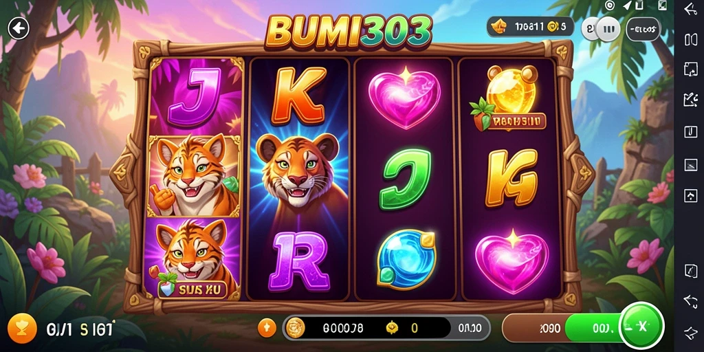 Tampilan menarik dari gameplay slot BUMI303 yang mengasyikkan.