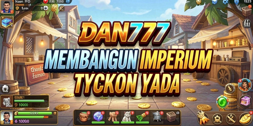 Screenshot utama DAN777 menampilkan gameplay manajemennya yang seru dan menyenangkan.
