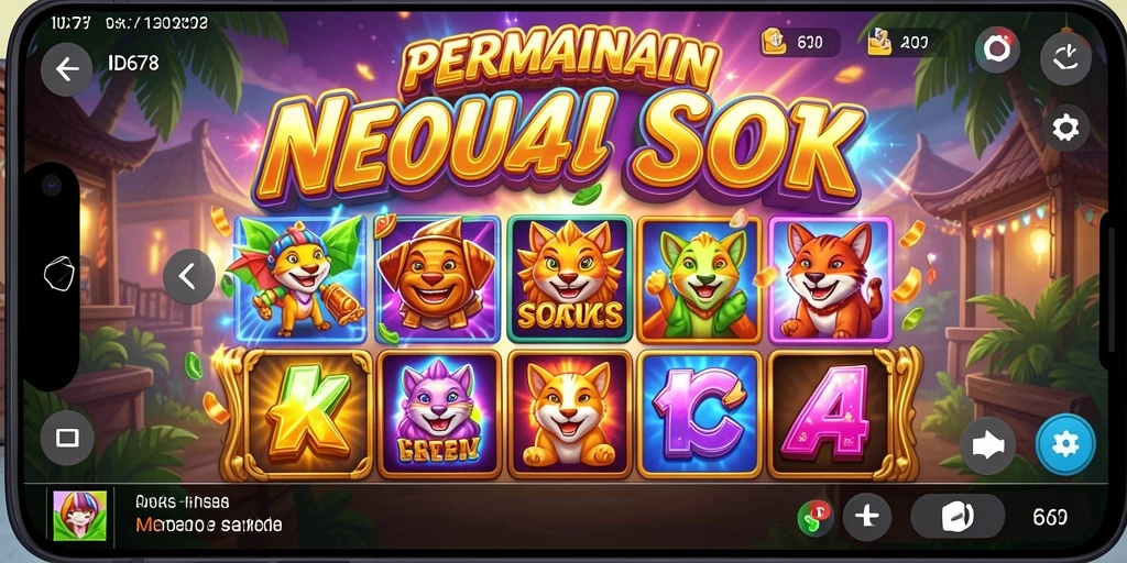Tampilan seru gameplay ID678 yang menarik dan menantang.