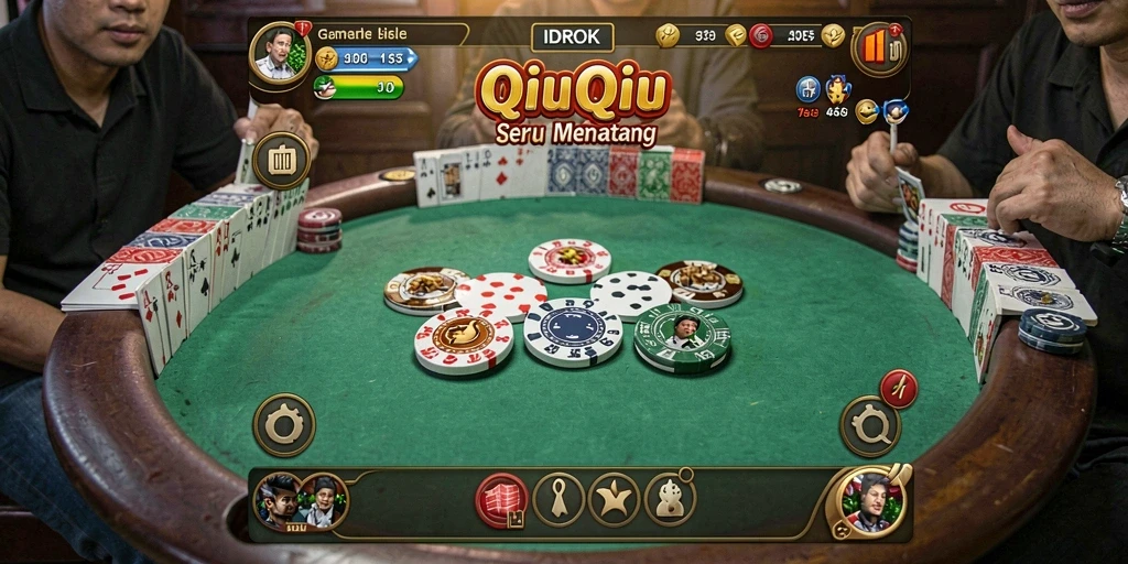 Tampilan gameplay QiuQiu yang menarik dari IDROK.