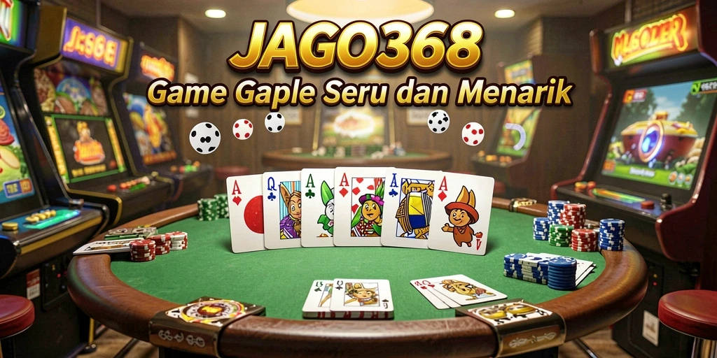 Gameplay seru JAGO368 dengan teman-teman di Gaple.