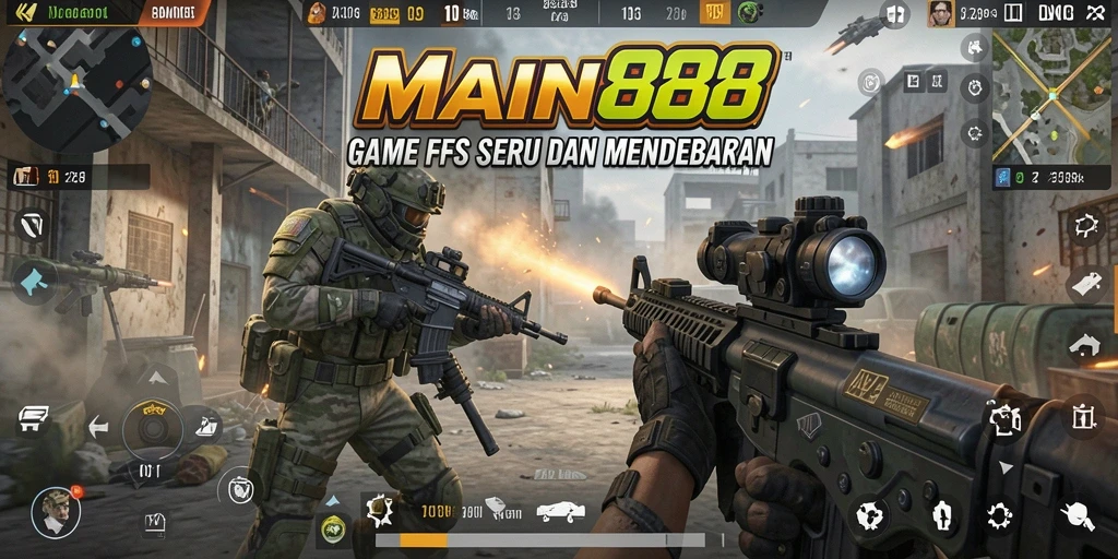 Gameplay seru dengan aksi tembak-menembak yang mendebarkan.