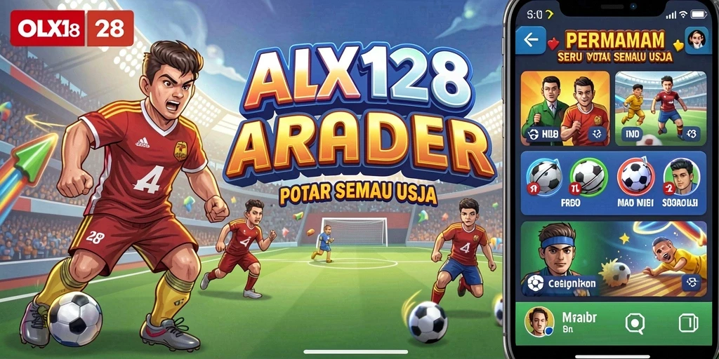 Screenshot OLX128 menampilkan gameplay menarik dengan warna yang cerah.
