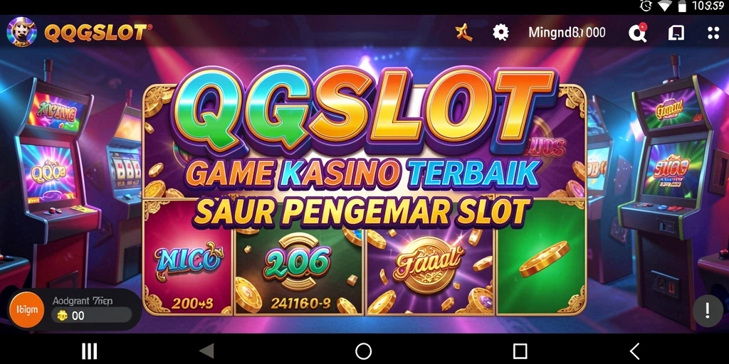 Tampilan menarik dalam permainan slot QQSLOT yang penuh warna.