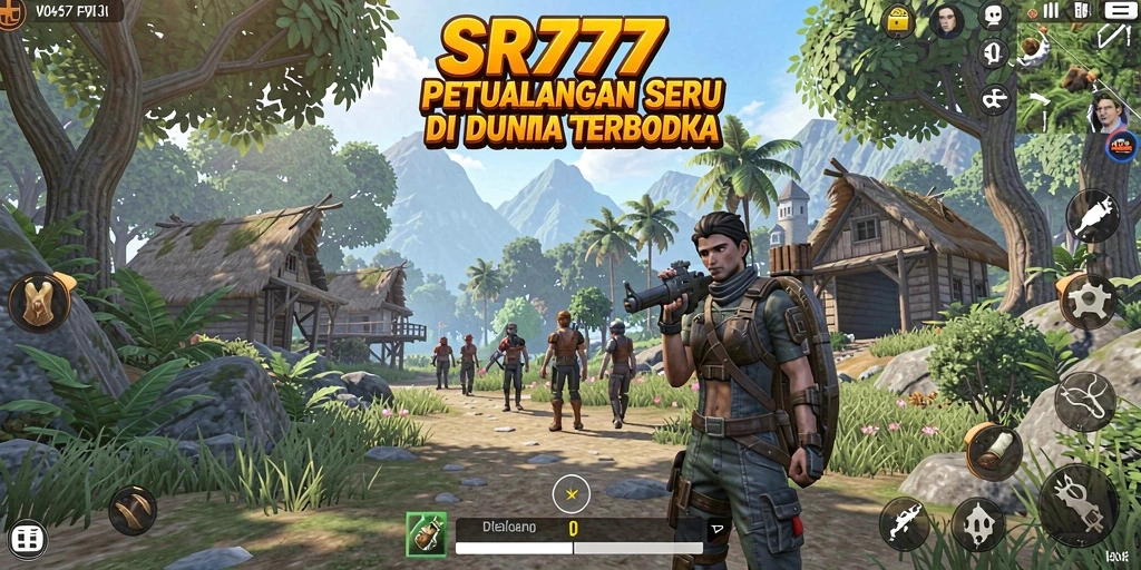 Gameplay seru dan petualangan mendebarkan di dunia terbuka SR777.